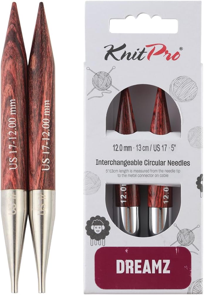 Knitter’s Pride Pro Dreamz Interchangeable Circular Needles (5") (3mm–15mm)