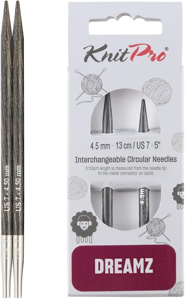 Knitter’s Pride Pro Dreamz Interchangeable Circular Needles (5") (3mm–15mm)