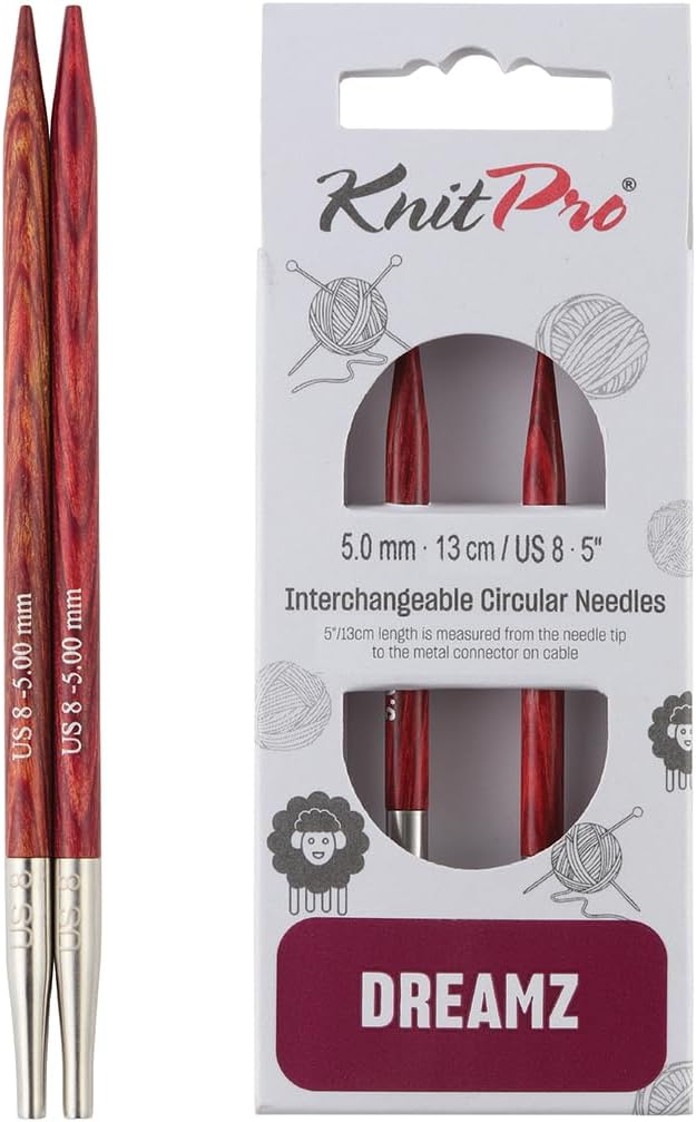 Knitter’s Pride Pro Dreamz Interchangeable Circular Needles (5") (3mm–15mm)