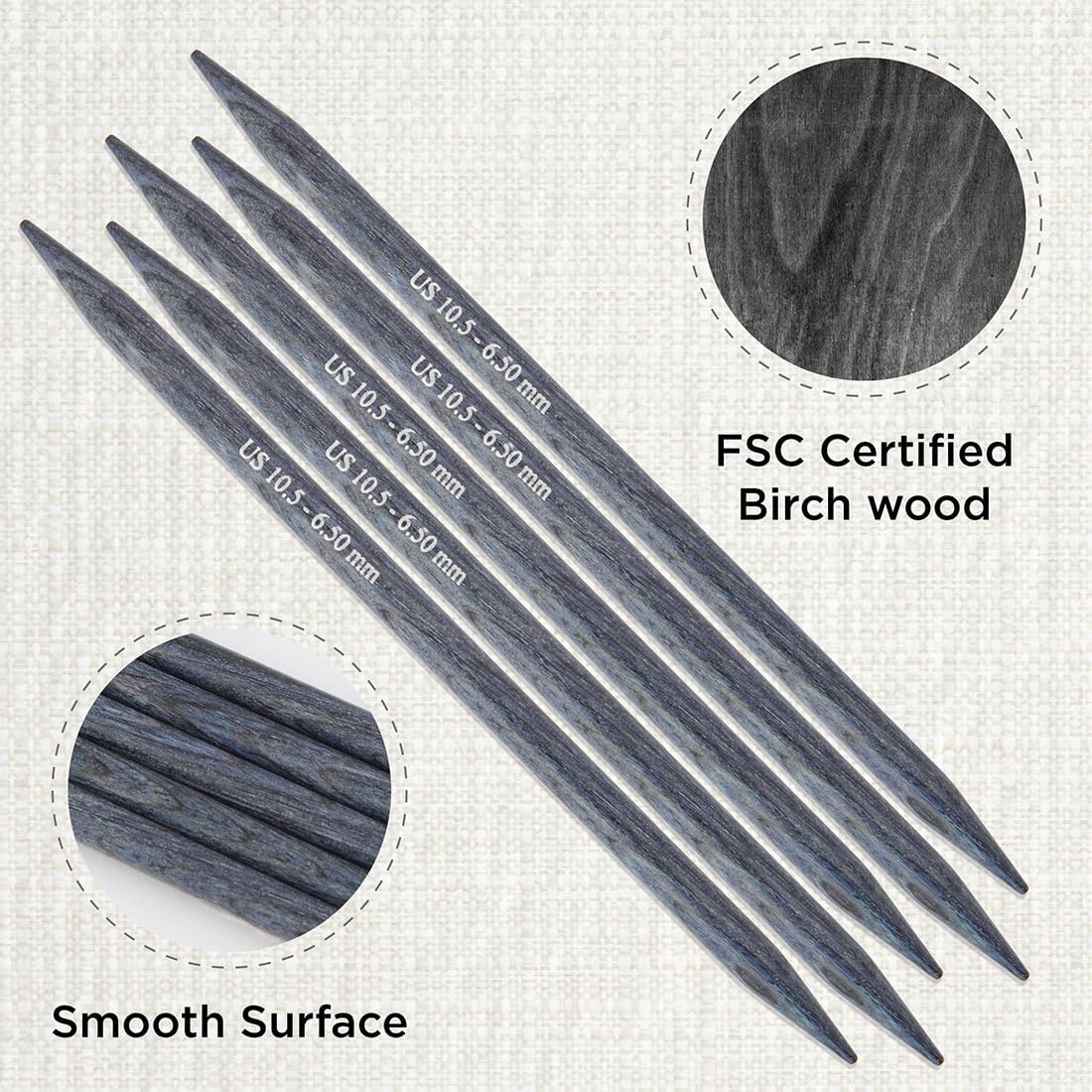 Knitter’s Pride Pro Dreamz Double Pointed Needles (6") (2mm–8mm)