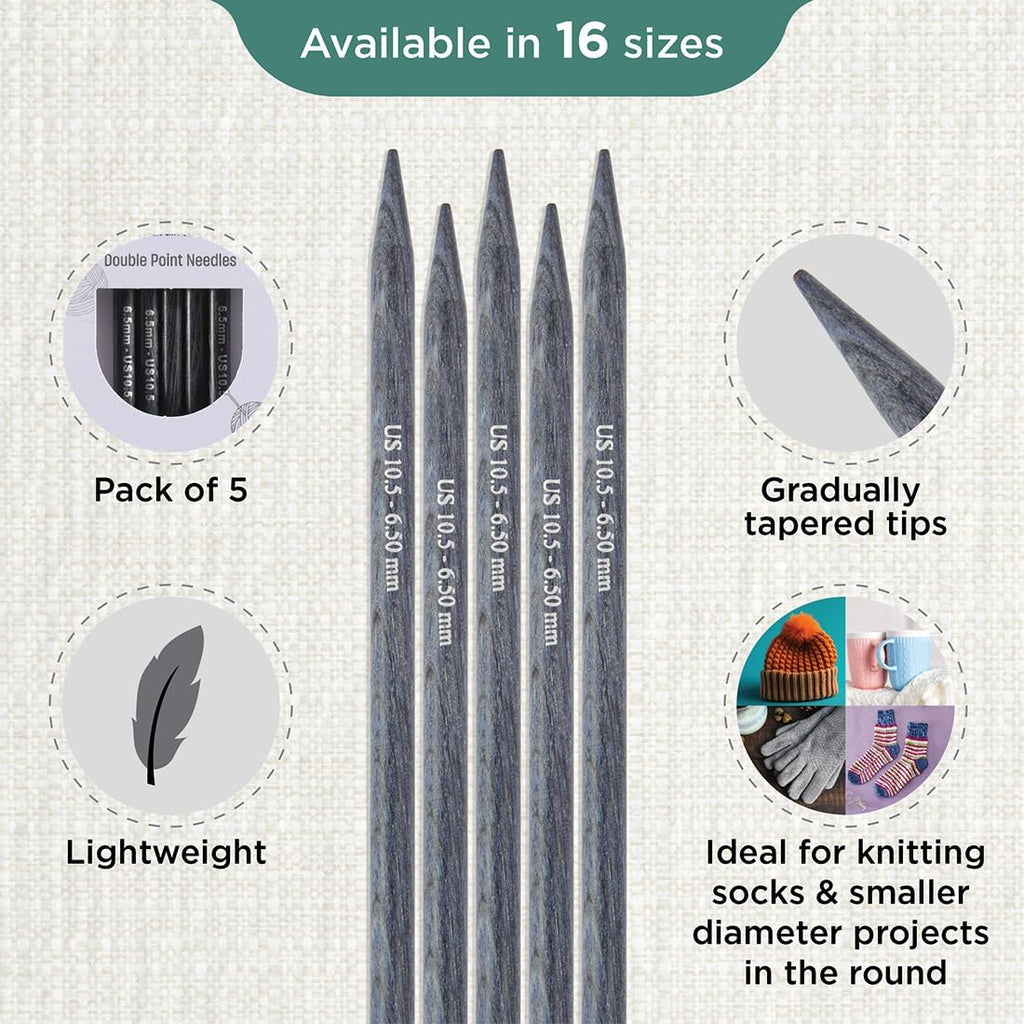 Knitter’s Pride Pro Dreamz Double Pointed Needles (6") (2mm–8mm)