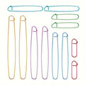 Aluminum Stitch Holders - Multi Sizes (12pc)