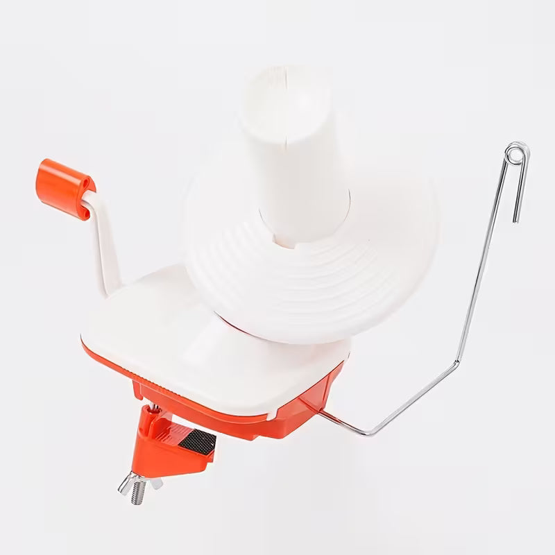 Manual Yarn Ball Winder - Smooth Hand-Crank Winder