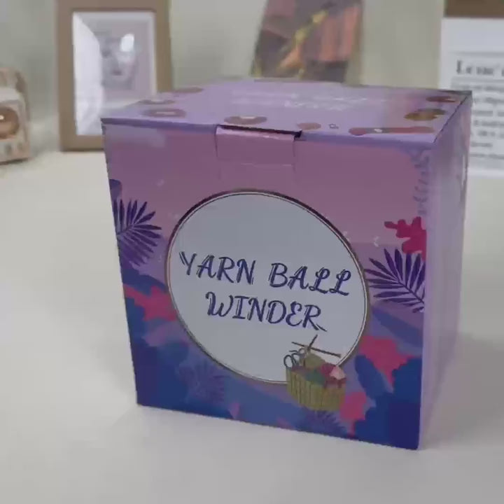 Manual Yarn Ball Winder - Smooth Hand-Crank Winder
