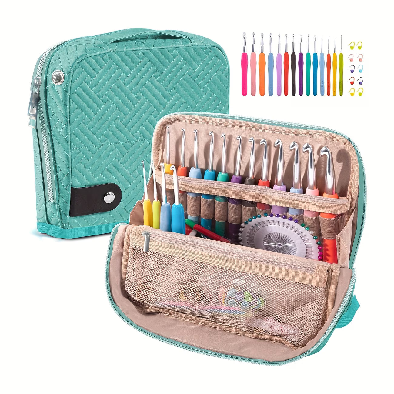 Stitch & Go Crochet Case (4 Colours)