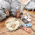 Shear Genius Stitch Markers (8pc)