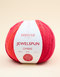 Sirdar Jewelspun (Aran) Ombre Yarn - Crimson Sunset